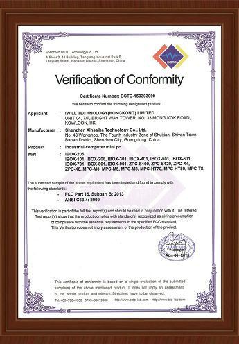 3.FCC Certificate(001) 3.FCC Certificate(001)