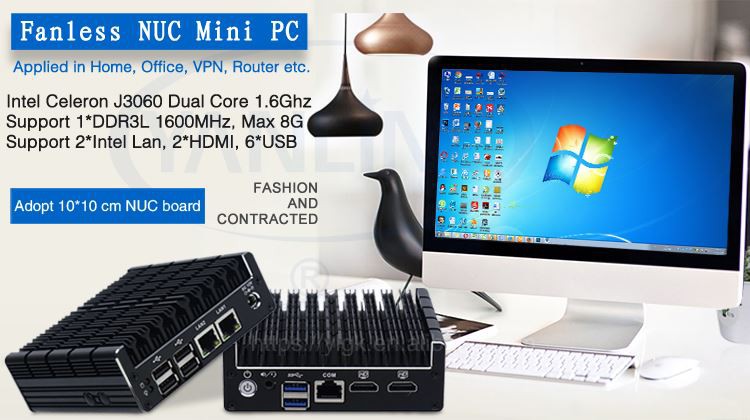 J3060 Celeron mini pc