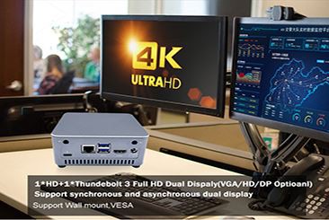 Опишете накратко прилагането на Nuc мини компютър