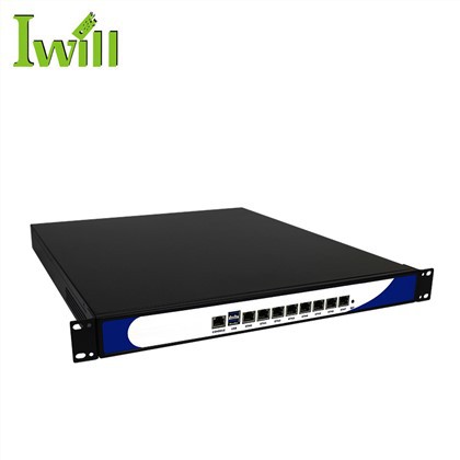 1U 19 -инчов приложения на Rackmount Network